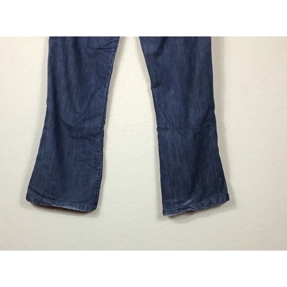 Freestyle Revolution Girls Juniors Size 18 Jeans Blue Denim Flared Mid Rise - Picture 4 of 6